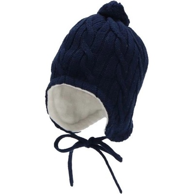zimní čepice Sterntaler 4701755/300 tmavě modrá