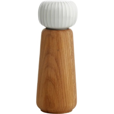 Мелничка за черен пипер или сол HAMMERSHOI 18, 5 cм, бяла, Kähler (KHL692240)