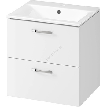 Cersanit S801-456 - Стенен шкаф за баня с мивка NIKO 50x40 см бял (CS0188)