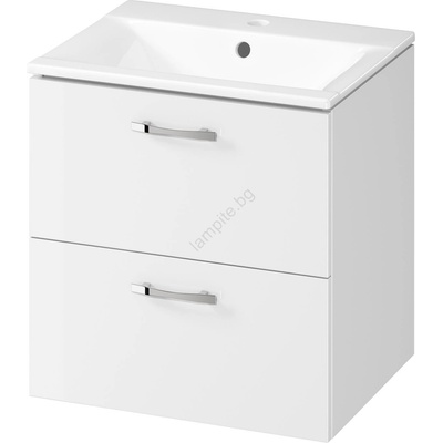 Cersanit S801-456 - Стенен шкаф за баня с мивка NIKO 50x40 см бял (CS0188)