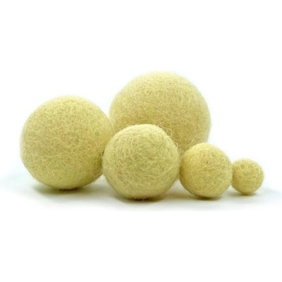 MMboutique Plstěná kulička vel.M 047-Chartreuse