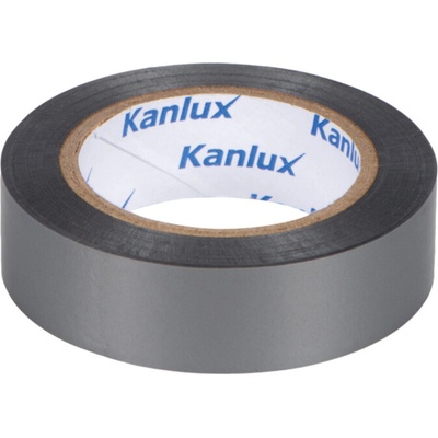 Kanlux Samolepiaca izolačná páska z PVC 10 m x 16 mm sivá