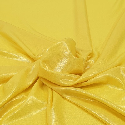 Šatovka žltá, zlaté trblietanie, š.145