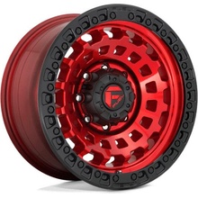 Fuel D632 Zephyr 9x18 6x135 ET12 candy red black bead ring