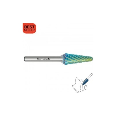 Karnasch Борфреза L (KEL) Ø 12, 0 x 30, 0 (Ø 6, 0) | 75mm HP-3 PRO GREEN-TEC BESTSELLER (116098040)