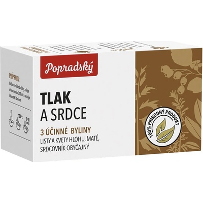 BOP Bylinný čaj Tlak a srdce 15 x 1,5 g