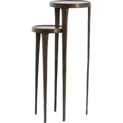 Light & Living Метални кръгли странични масички в комплект от 2 бр. 35x35 cm Tobias - Light & Living (6772483)