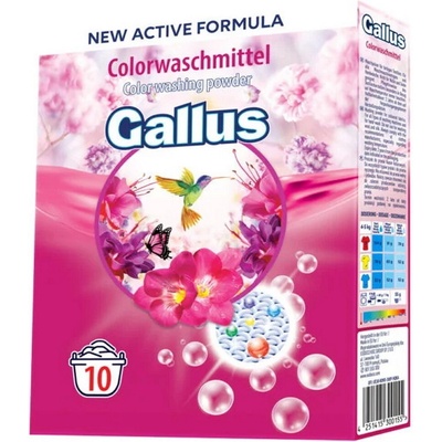 Gallus prací prášek Color 10 PD 600 g