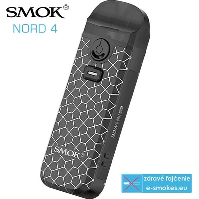 Smoktech Nord 4 80W elektronická cigareta 2000 mAh Black Armor 1 ks