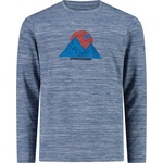 CMP Детска спортна тениска CMP Kid's T-Shirt 36N2884 Longsleeve - Infinity Melange - размер 98 (EU) (704-6230-0211)