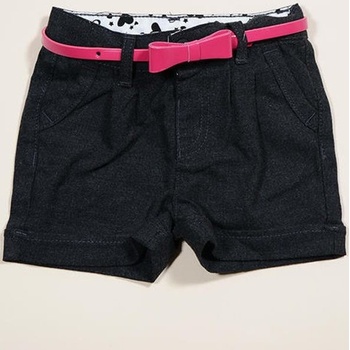 kraťasy dívčí s páskem Sobe KKCSRT černá