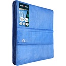 Geko G01968 nepromokavá krycia plachta s okami 10x12m modrá