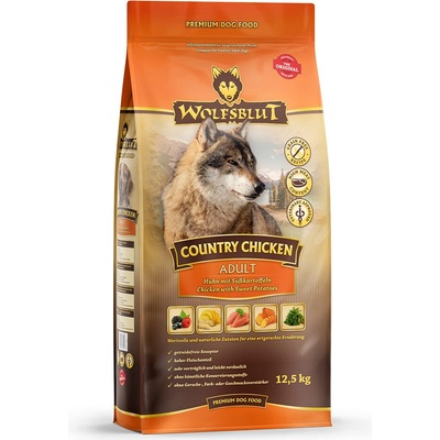 Wolfsblut Country Chicken Adult kura s batátmi 12,5 kg