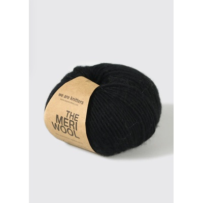 We are knitters Meriwool Farba: Black