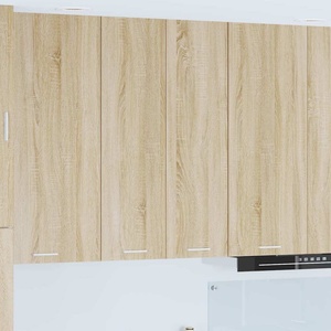 vidaXL Висящ шкаф Сонома дъб 60 x 31 x 100 см Инженерна дървесина (884356)