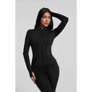 BetterMe суичър с цип дамски Contour Zip-Up (LSL00019)