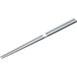 Made in Japan Пръчици за хранене 22, 5 cm, сив / бял, бамбук, MIJ (MIJL0313)