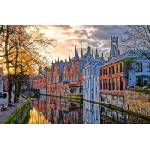 DIMEX ART Флизелинов фототапет каналите в брюж 375 x 250 см