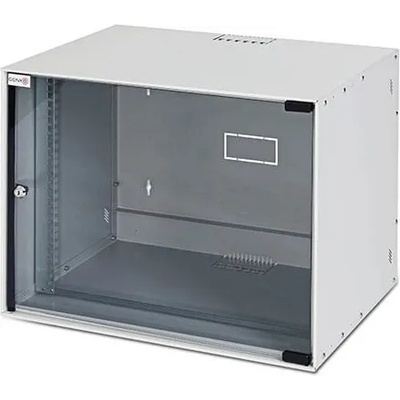 Gunko SHRK 12U 540x400 мм. , 19" Стенен комуникационен шкаф, светло сив (SHRK12U5440PLG111)