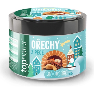 TOPNATUR Vianočné orechy z pece 160 g