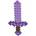 Jakks Pacific Меч, Minecraft, Enchanted, 51 см, Виолетов