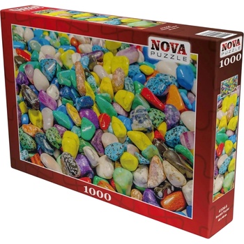 Nova Puzzle Пъзел Nova puzzle от 1000 части - Цветни камъни (41064)
