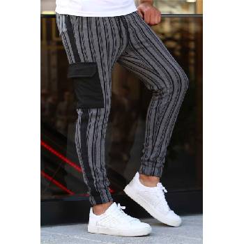 Madmext Мъжко спортно долнище 4200 - Сиво 286440 (286440_Многоцветен)