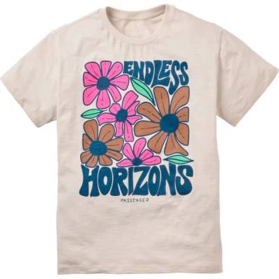Passenger Дамска тениска Passenger Women's Endless Horizons Recycled Cotton T-Shirt - White Sand - размер XS (916-6043-0211)