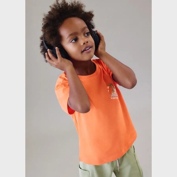 MAYORAL Тениска къс ръкав mix and match Оранжев цвят за мини момче Mayoral