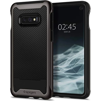 Spigen Hybrid NX Case - хибриден кейс с висока степен на защита за Samsung Galaxy S10E (сив)