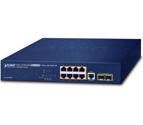 PLANET GS-4210-8P2S