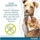 Veterinární přípravky Foresto obojek pro malé psy a kočky do 8 kg 38 cm