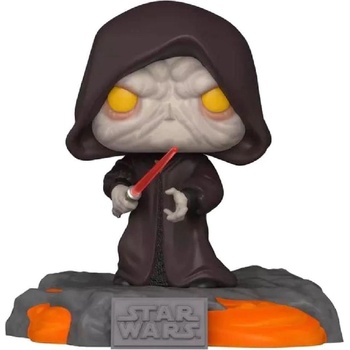 Funko Pop Deluxe Star Wars Sith Red Saber Series V1 Darth Sidious Glows In The Dark