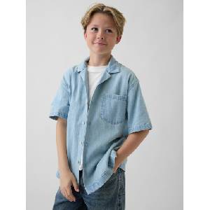 GAP Детска дънкова риза GAP GAP | Sin | Момчешки | XS - zoot - 68,18 лв