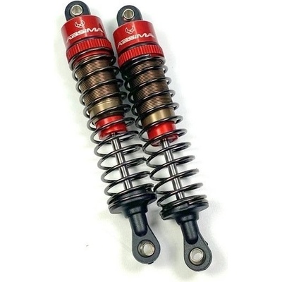 Absima Hliníkové olejové tlumiče Standard včetně pružin 1:10 délka 75 mm 2 ks