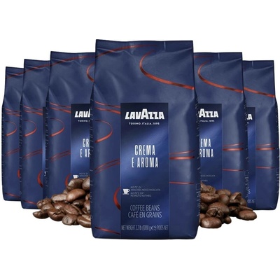 Lavazza Crema E Aroma Blue zrnková 6 x 1 kg