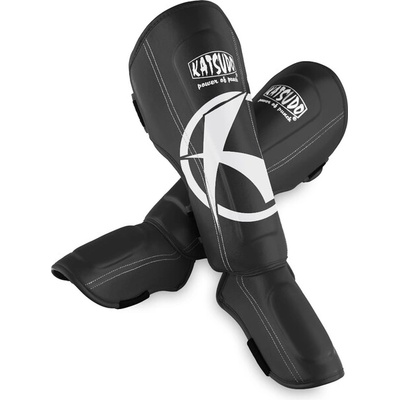 Katsudo Протектори за свирка и предмишница Katsudo Fort II, черно и бяло (Kat_2000.black-white)