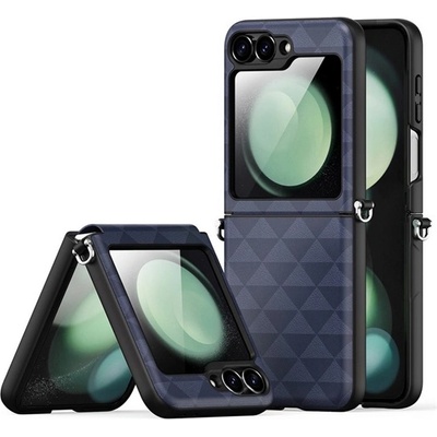 Dux Ducis Samsung Z Flip7 FE DUX DUCIS FITT пластмасов протектор за телефон, устойчив на удар, триъгълник, СИНЬО GP-175702 (GP-175702)