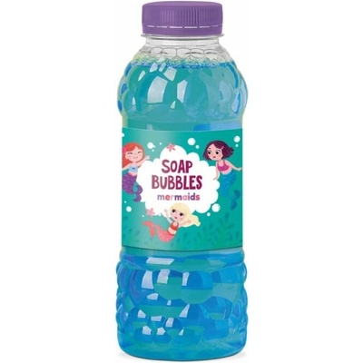 Náplň do bublifuku 450 ml Mořská panna v plastové lahvi