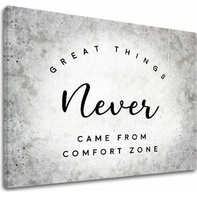 Motivačný obraz na stenu Great things - 30x40 cm