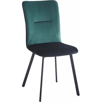 Casarredo Vlado látka zelená a černá kov černý lak mat