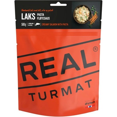 Real Turmat Сьомга с паста (Creamy Salmon with Pasta)