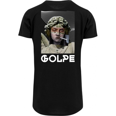 Prodloužené tričko Statatue Golpe černá