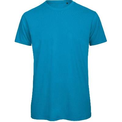 B&C Inspire T men pánske tričko Medium Fit modré atoll