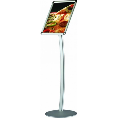 A-Z Reklama CZ Curved Menuboard stojan na noze oblý roh A3