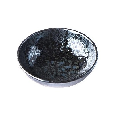 Made in Japan Malá mělká miska Black Pearl 13,5 cm 200 ml