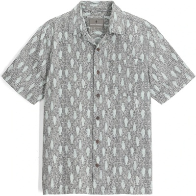 Royal Robbins Мъжка риза с копчета Royal robbins Camino Pucker S/S Shirt - Everglade Fish Pattern (033-2703-0211)