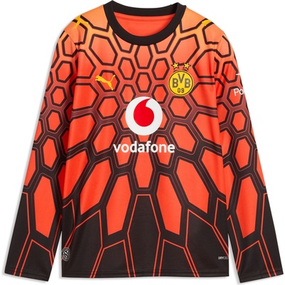 Puma Borussia Dortmund Goalkeeper Replica Long Sleeve 2026/27 Kids oranžová