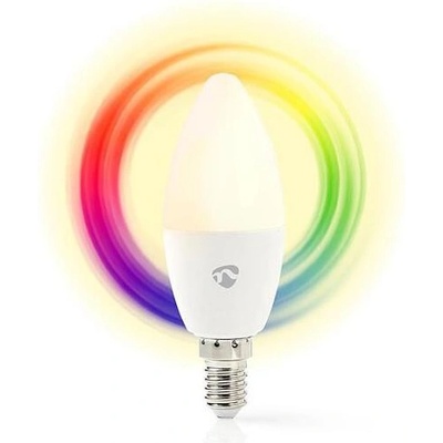 SmartLife Plnobarevná žárovka Wi-Fi E14 350 lm 4.5 W RGB Teplá Bílá 2700 K Android & iOS Svíčka