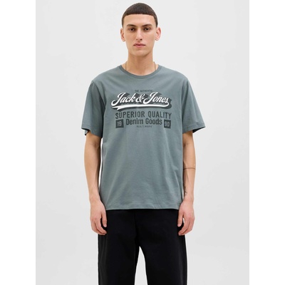 JACK & JONES Тениска jjelogo tee ss o-neck 2 col aw25 sn